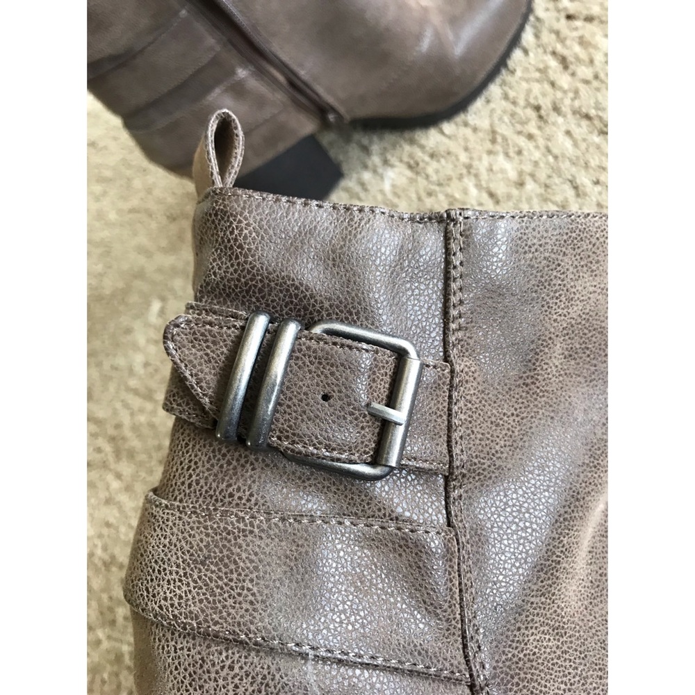 American Rag brown buckle booties - Picture 4 of 5